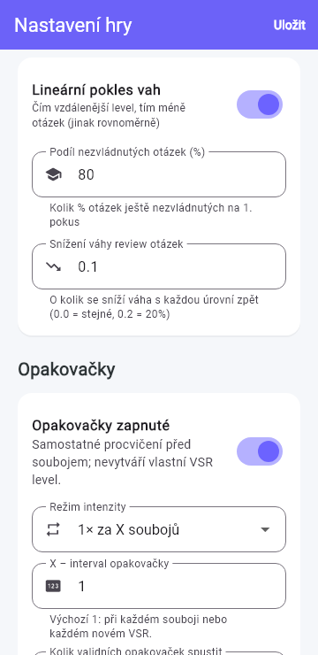 Chytré opakování ve StudyLocku bez osobních a diagnostických údajů